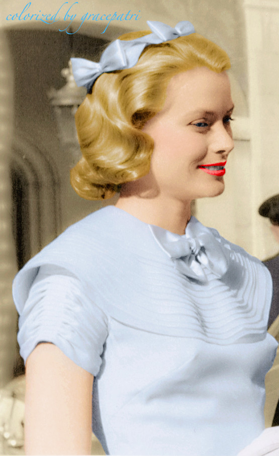 Grace Kelly Colorized