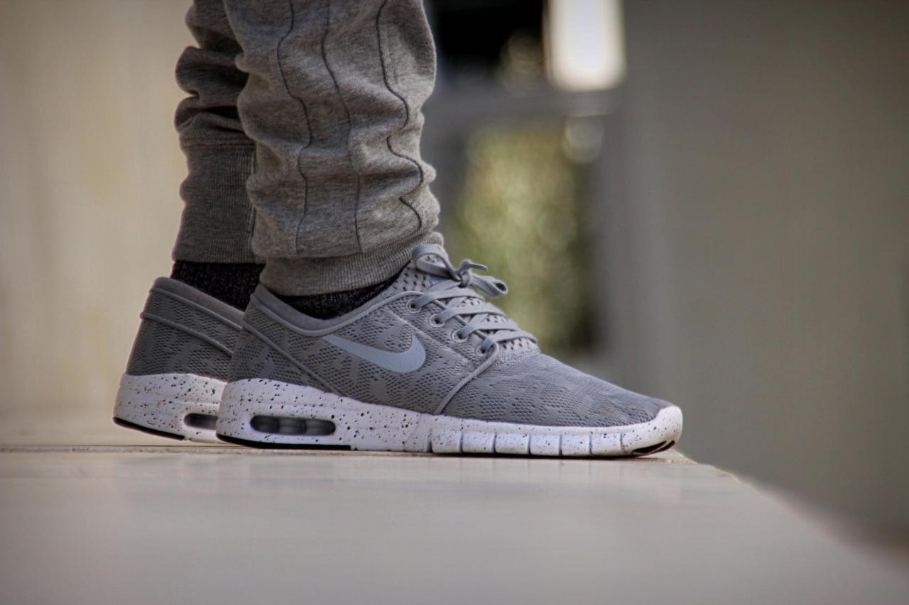 nike stefan janoski max grey