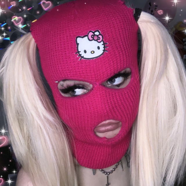 Girls With Ski Mask Aesthetic Tumblr Aesthetic Pink Hot Sex Picture