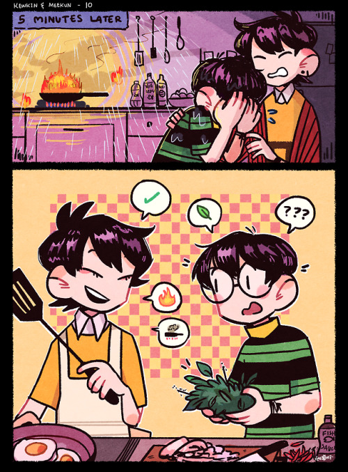 eyeb0nez:And then they ended up cooking together.another LGBT...