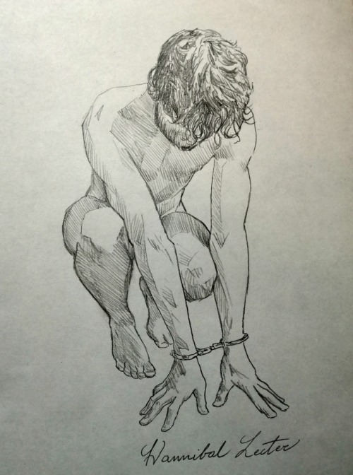 alessiapelonzi:Two new sketches of Will Graham, taken from an...