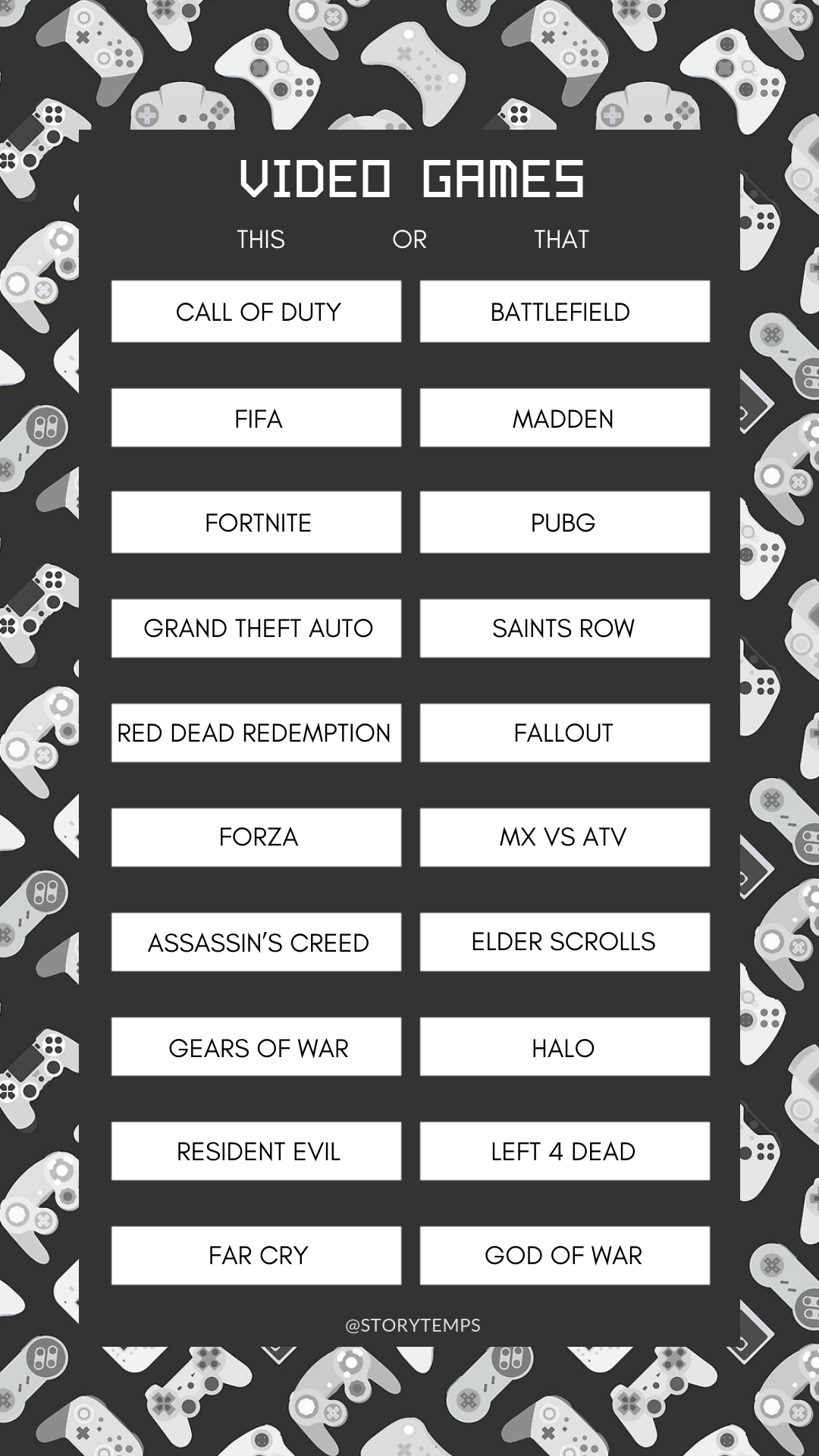Storytemps Instagram Story Templates And Story Games