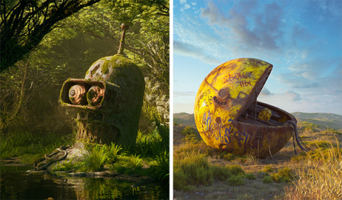 Prague-based 3D artist Filip Hodas has flipped the shininess...