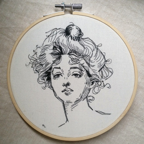 katleyh:I’ve been wanting to do an embroidery based off a...