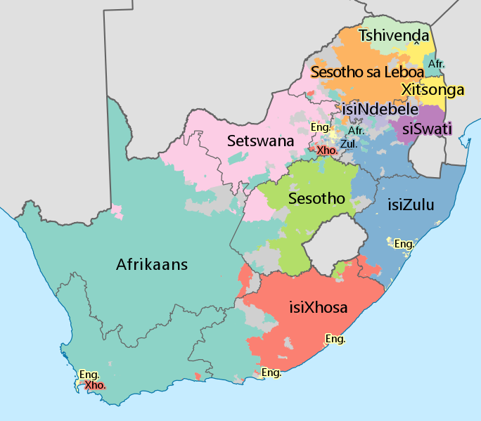 afr eng fra nld yid deu fas THE LANGUAGES OF SOUTH AFRICA