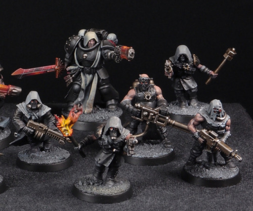 fourtykane:“Fallen Kill Team”- miniatures by Max Burke (@...