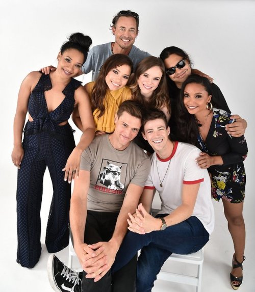 fyeahgrantgust:The Flash Cast for Variety - SDCC 2018