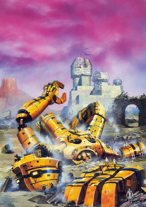 70sscifiart:Chris Foss