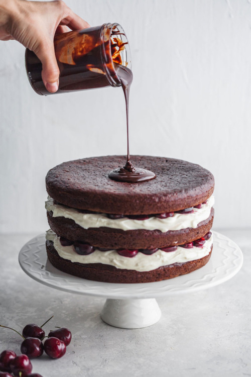 sweetoothgirl:Black Forest Cake