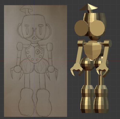 Mark One, my little robot pal, is coming along nicely. This is...