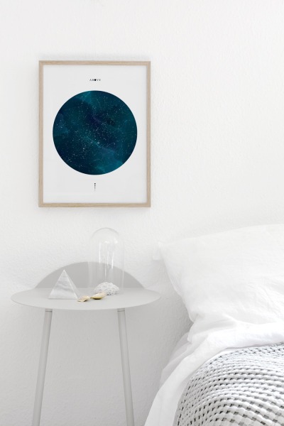 Minimalis wall art - Coco Lapine http://cocolapine.bigcartel.com