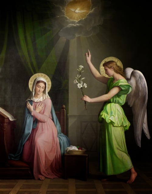 theraccolta:The Annunciation - Auguste Pichon