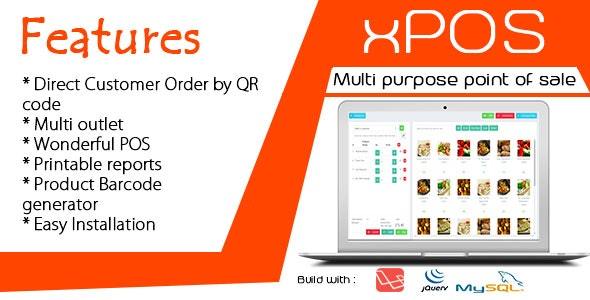 xPOS v1.0 - Multi purpose Point of Sale in PHP Nulled