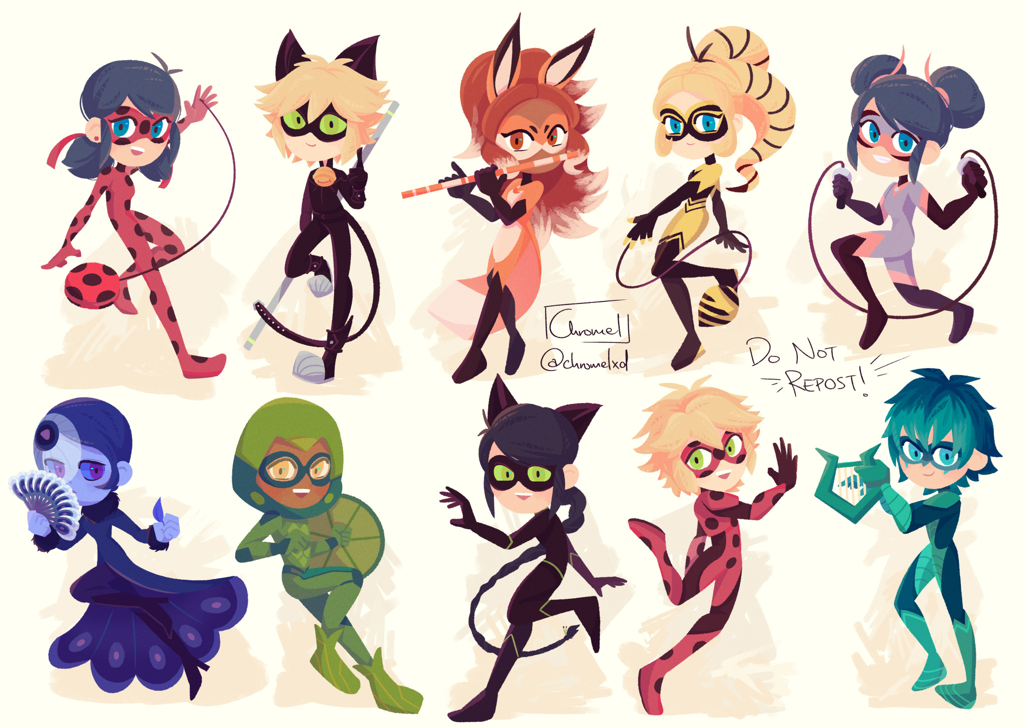 Chromel — Miraculous Owners New charm designs you can order...