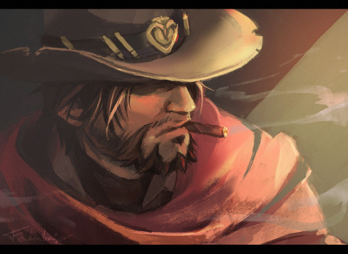 quotesick:“I tried being reasonable. Didn’t take to it.”McCree...