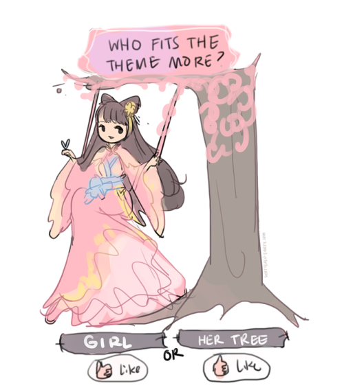 shattered-earth:the love nikki comp judging period this time...