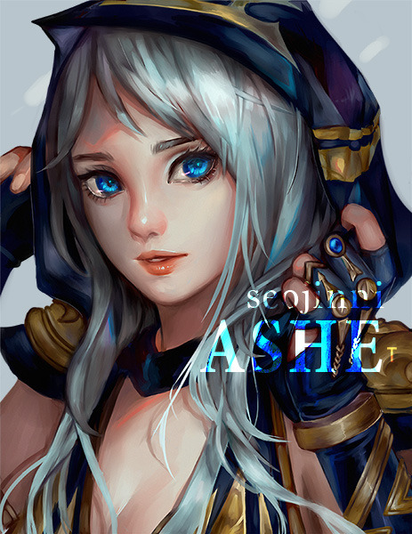 Gabo7 League Of Legends Sexy Girls Lol Ashe Pierce