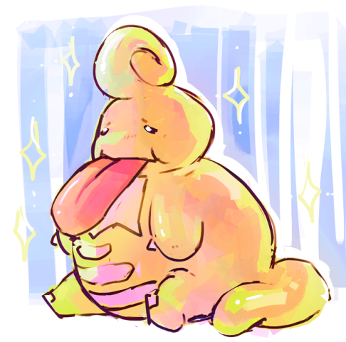 hushcoil:A Lonely Shiny Lickilicky!