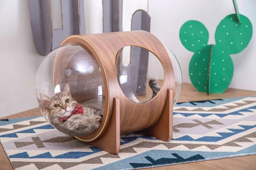 pr1nceshawn:Spaceship-Inspired Cat Beds.