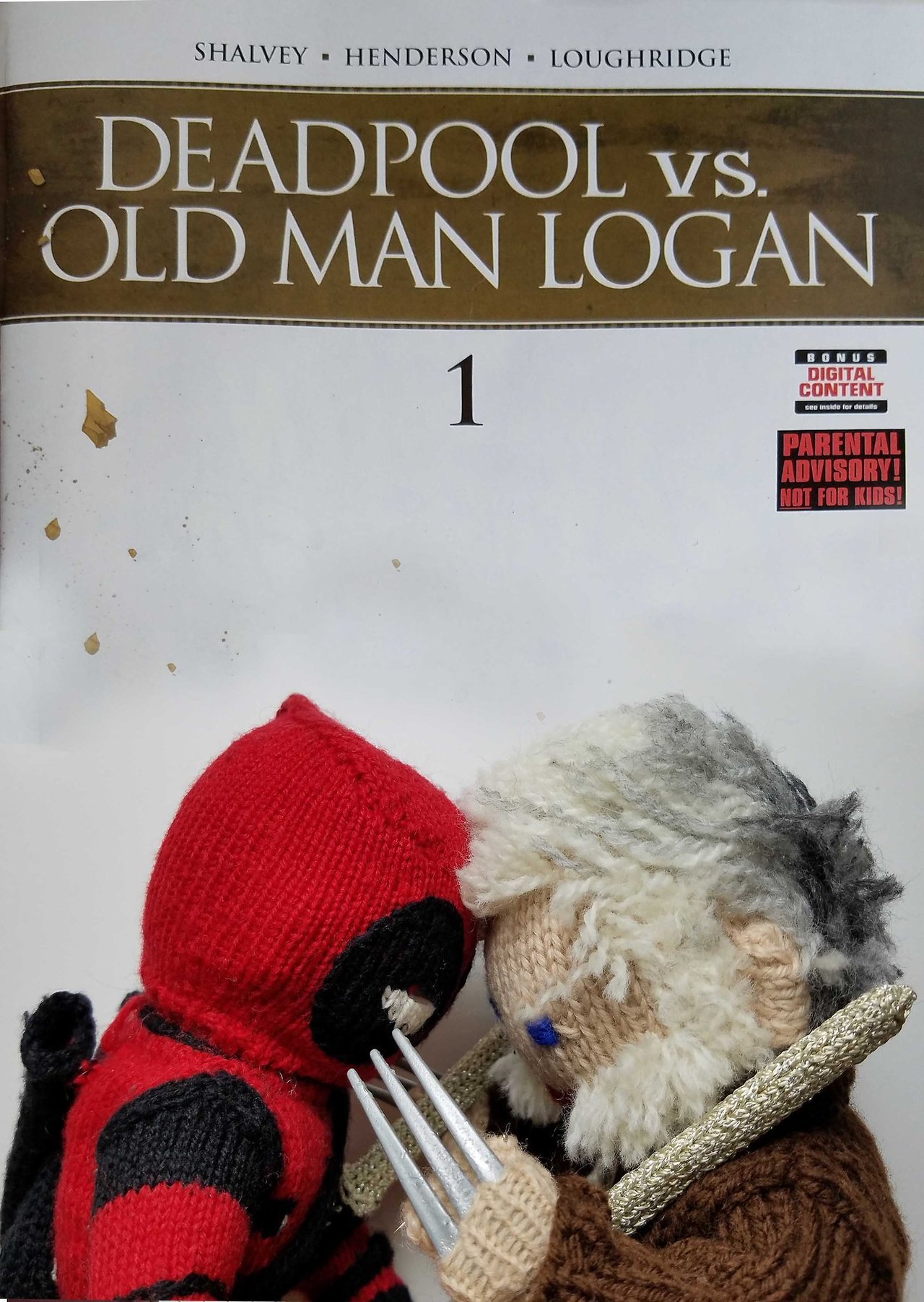 Declan Shalvey Deadpool Vs Old Man Logan 1 By Knitpool