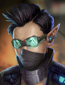 Shadowrun Hong Kong Male Elf Portraits Rpgs Like D D