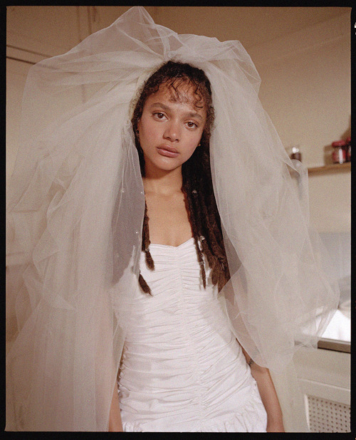 elslehughes:Sasha Lane photographed by Daniel Regan for Oyster...