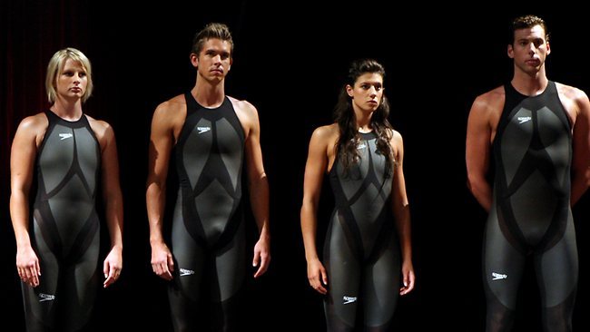 LZR Racer в 2008 году на пловцах