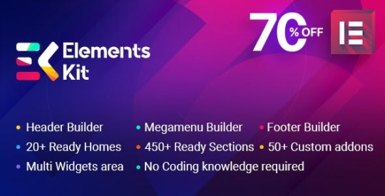 ElementsKit v1.2.7 - The Ultimate Addons for Elementor Page Builder Nulled