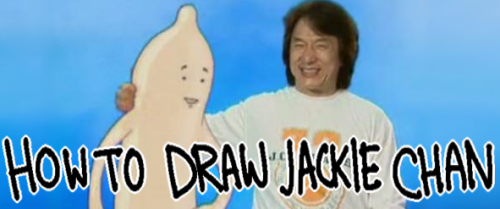 meats-art-fart:a tutorial on how to draw Jackie chan because he...