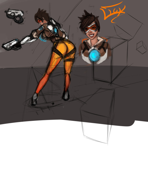 some tracer I drew a few days back