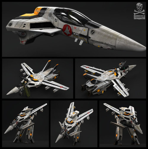 1864david:VF-1 Valkyrie By Siregar3D