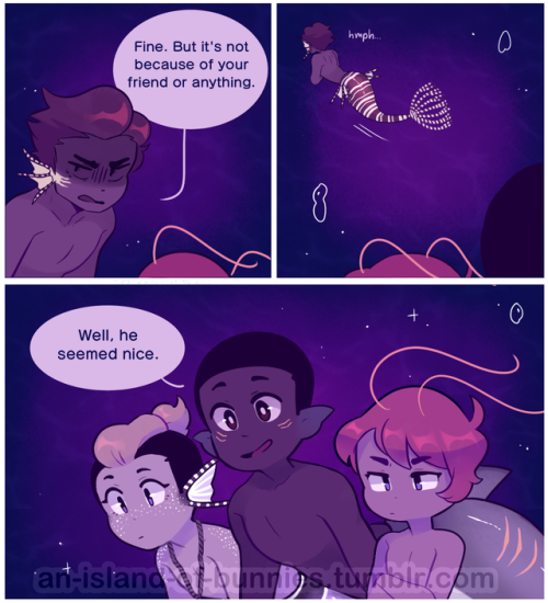 an-island-of-bunnies:Sorry for the delay! This comic got...