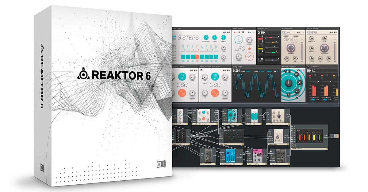 Native Instruments Reaktor 6-2-2 VST-AAX-AU WIN-MAC Native Instruments Reaktor 6-2-2 VST-AAX-AU WIN-MAC