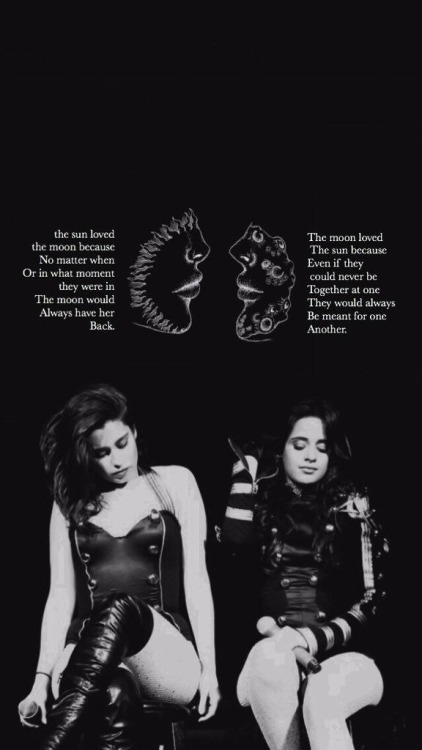 camren sun and moon | Tumblr