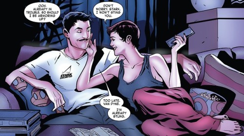 comicstallion:From TonyStark: Iron Man #004, “Love Bytes”Art...