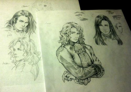 merrycai:The original design for Lestat and Louis’...