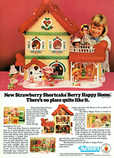 strawberry shortcake house 80s