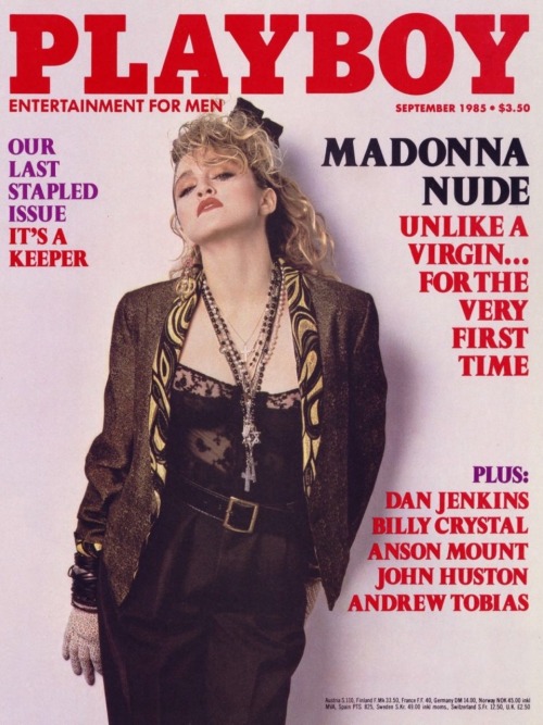 gotcelebsnaked:Madonna - Playboy Magazine (Sept. 1985)