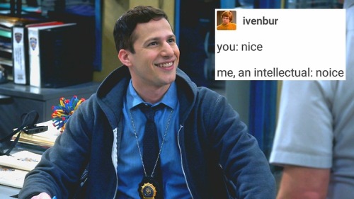 gaylacticcat:Brooklyn Nine-Nine + text posts (1/?)