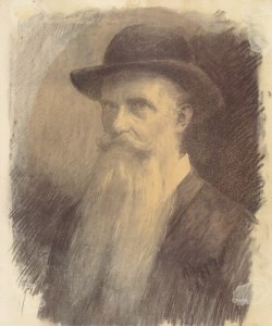 Friedrich Schmidt, Der Erstplaner Des Lienzer Pfarrturms, 1891, Albin Egger-Lienz