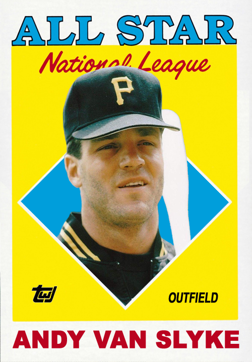 Andy Van Slyke was one of the top outfielders in the game during the l