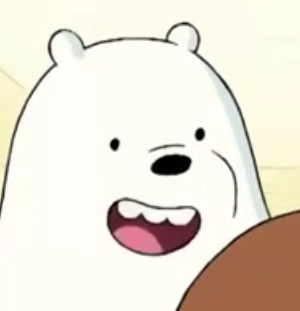 Ice Bear takes care of the Food — paging-drwarthrop: Smiling Ice Bear ...