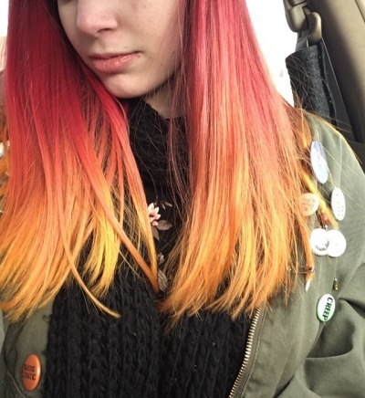 Fire Ombre Hair Tumblr