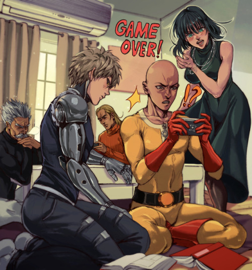 animepopheart:★ 【thisuserisalive】 ☆⊳ 1 / 2 (one punch man)✔...