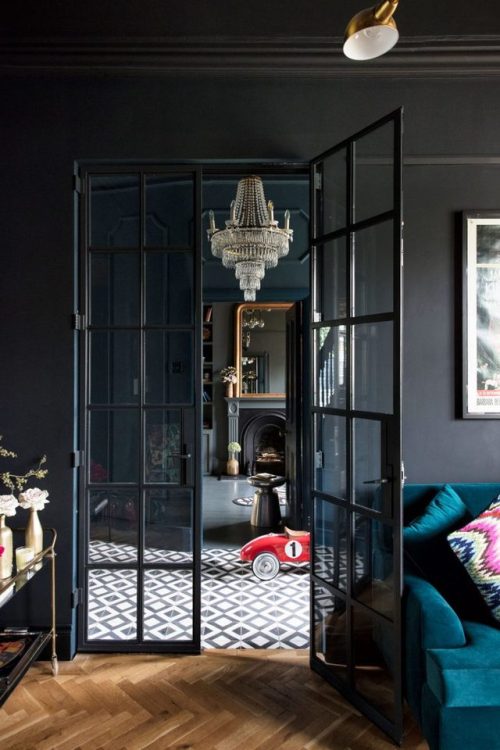 gravityhome:Dark Victorian home in London | photos by Paul...