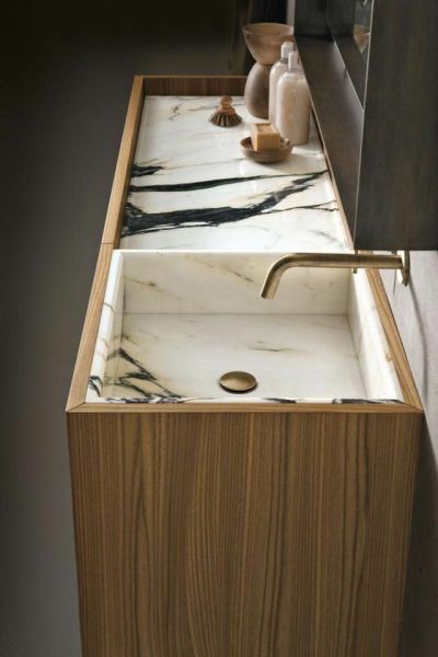 Working on a bathroom project? We can help you with some marble inspirations.