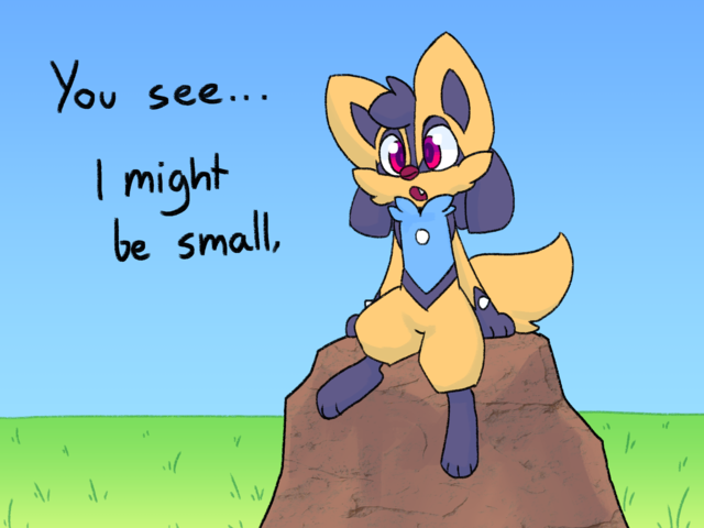 Smol Lucario