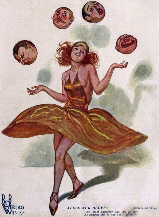 From Die Muskete, 1928. My collection of vintage severed heads. Shiver in wonderment: Weblog ◆ Books ◆ Videos ◆ Music ◆ Etsy