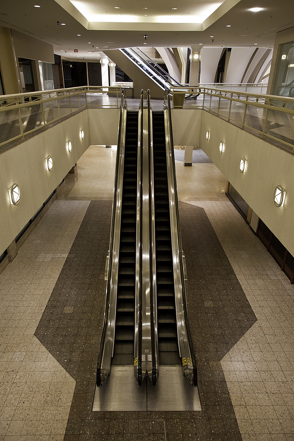 “Dead shopping malls rise like mountains beyond... | Pat Gavin Photography