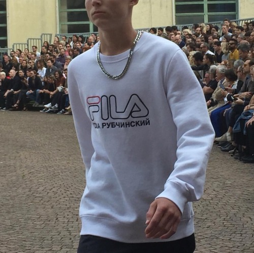 gosha gosha rubchinskiy ss17 fila